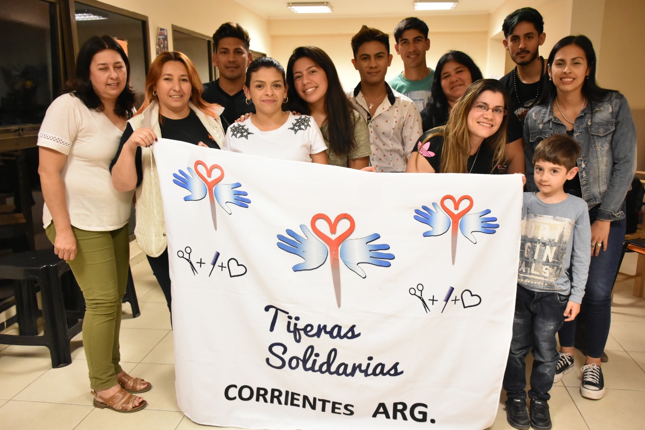 tijeras solidarias Corrientes